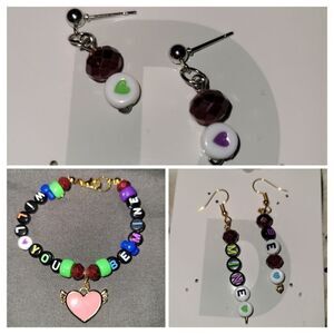 COPY Will you be mine valentines 💝 day charm bracelet bundle